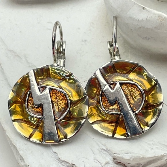 ANCIENT Greece Flash Earrings - Picture 1 of 7